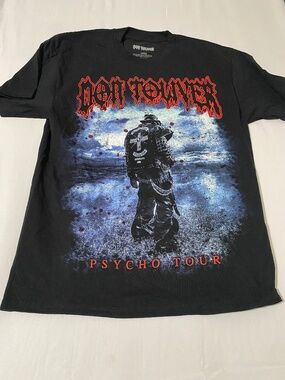 Don Toliver Hardstone Psycho Tour Graphic Tee Shirt Black Men's Size L NWOT